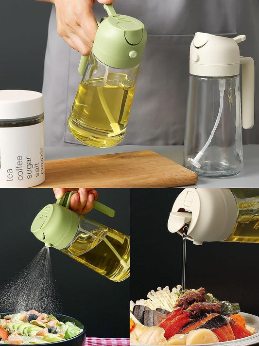 Portable Sprayer Oil Dispenser 2 in 1 (500ml)